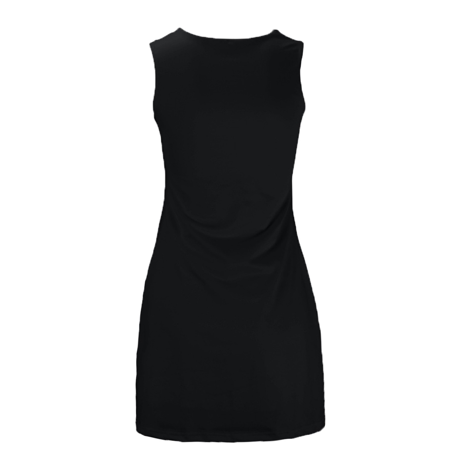 thumbnail image 4 of Vestido corto sin tirantes ajustado de estilo europeo para mujer: diseño elegante sin tirantes, corte favorecedor, versátil., 4 of 5